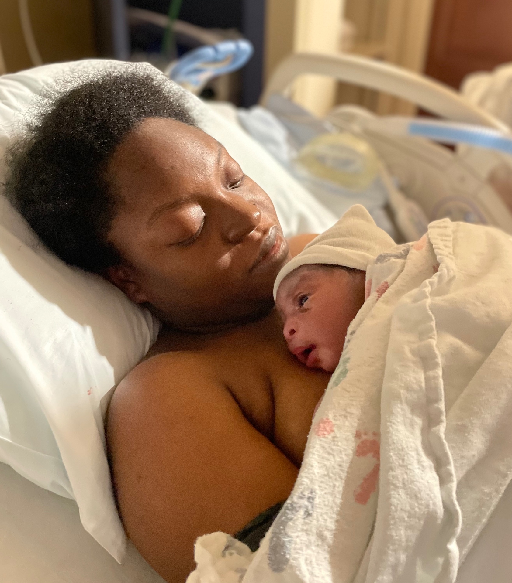 Priscilla — A Pampering Touch Client with newborn